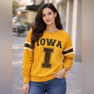 Iowa Hawkeyes Yellow Sweatshirt